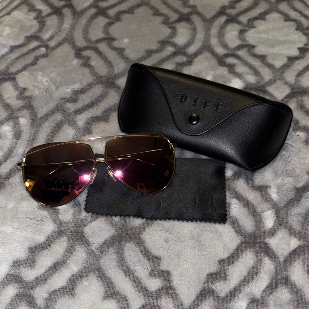 Diff Avaitor Sunglasses